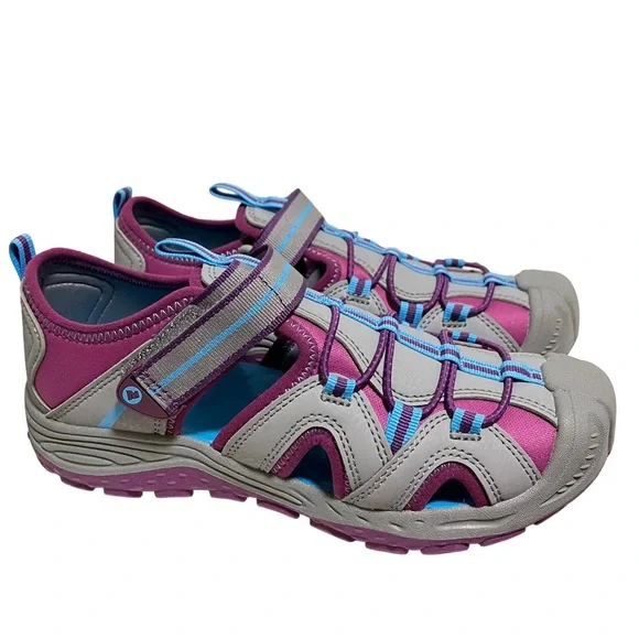 Merrell Hydro 2 Sandal Grey Berry Color Size 3 NWOT